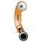 Excel Blades - Large Rotary Cutter with 2 Replacement Blades, 45mm Precision Fabric Cutter